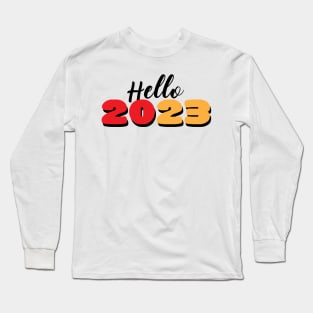 Hello 2023 Long Sleeve T-Shirt